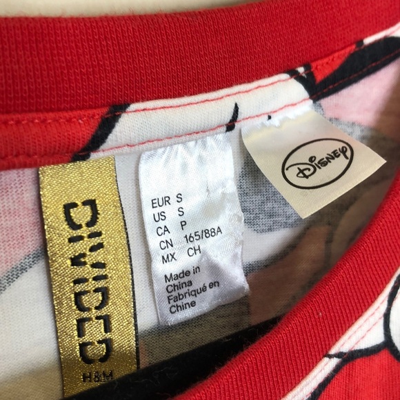 Disney x H&M Collab Mickey Hands Long Sleeve Tee - Picture 3 of 4